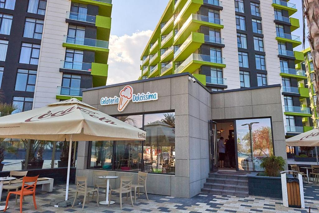Aquamarin 2Bd Apt Spa N Pools Beach Resort Navodari Exterior photo