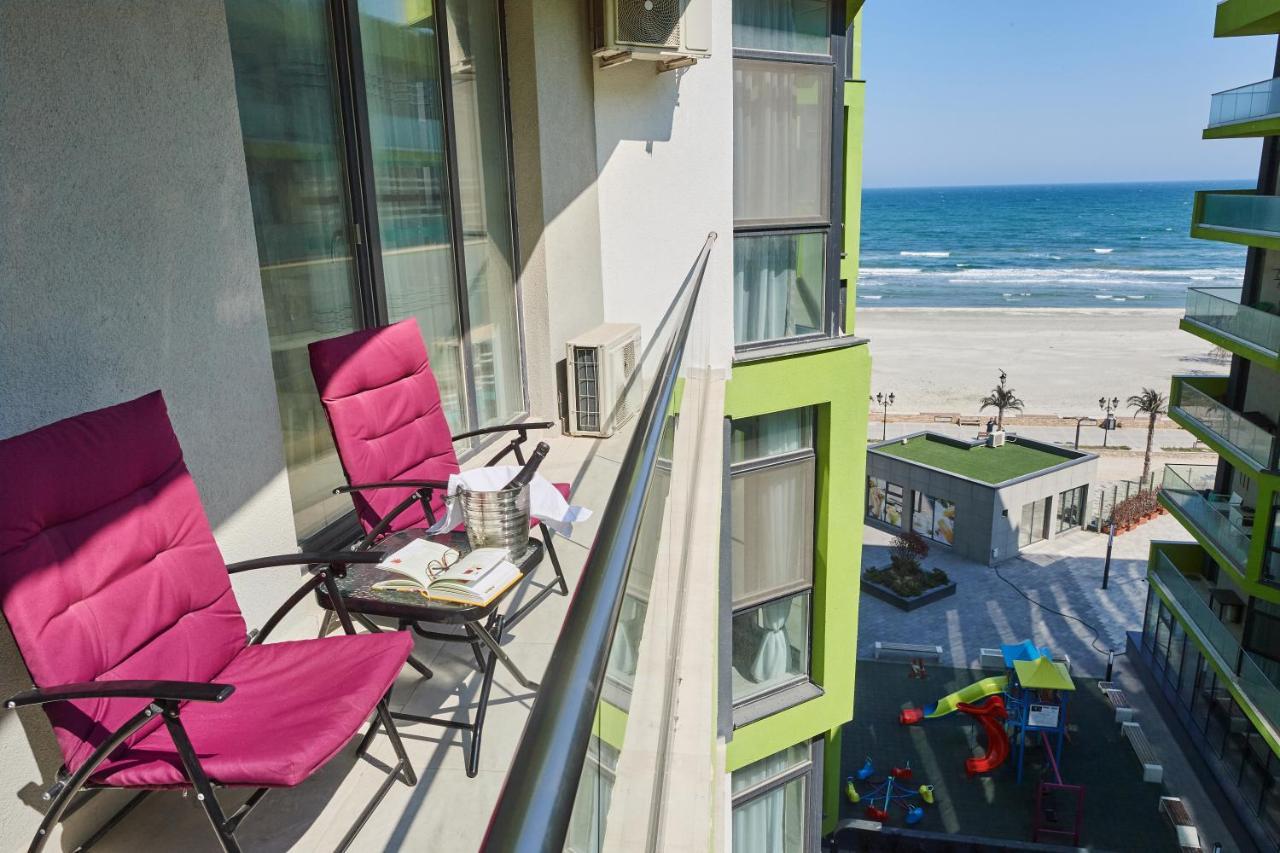 Aquamarin 2Bd Apt Spa N Pools Beach Resort Navodari Exterior photo